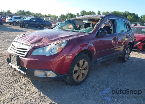 2012 Subaru Outback 2.5I z USA, uszkodzony, nr VIN 4S4BRBAC6C3221314